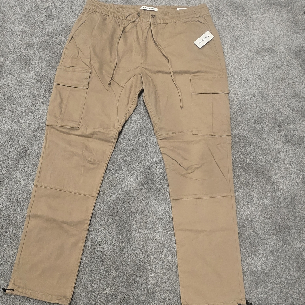 Tan Cargo Pants